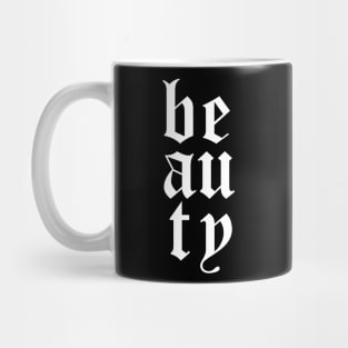beauty gothic Mug